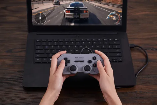 Gamepad Sn30 Pro De 8 Bits Con Cable Usb Para Switch, Window