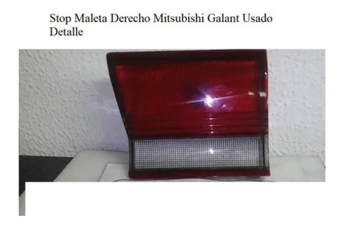 Stop Maleta Derecho Mitsubishi Galant Usado Detalle