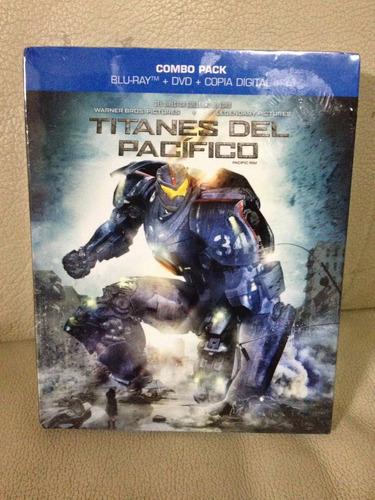 Blu Ray Titanes Del Pacifico + Dvd + Envío Gratis