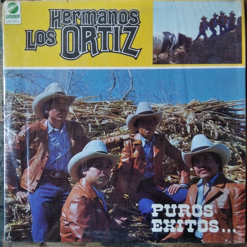 Los Hermanos Ortiz - Puros Exitos - Disco Lp