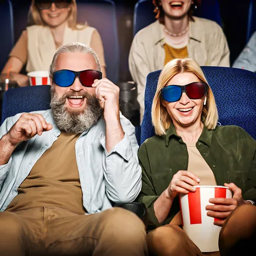F Gafas Para Ver Películas En 3d, Rojas, 3 Unidades, 5
