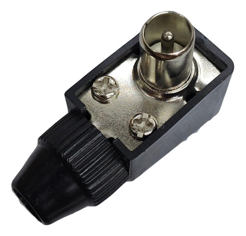 Ficha Conector F Macho Pin Grueso Premium Tv 75ohm X 2u Htec