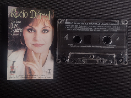 Rocío Durcal Canta A Juan Gabriel Vol. 6 Cassette