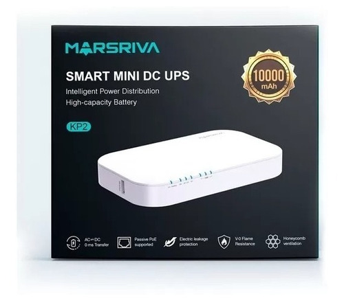 Mini Ups Marsriva 10000mah Kp2 18w 3 Pto Router Modem Antena