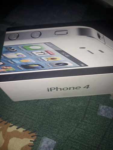 Caja De iPhone 4 Blanco 8gb Completo