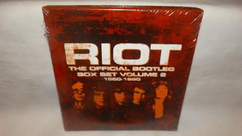 Riot - The Official Bootleg Box Set Vol. 2 1980-1990 (box 7 