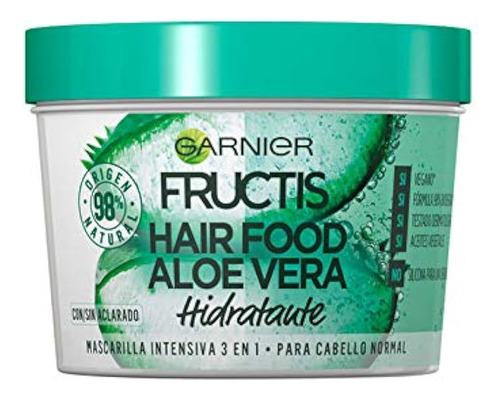 Garnier Fructis Aloe Vera Hair Food Mascarilla Hidratante 3 