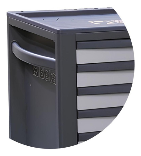 Carrinho Para Ferramentas 800kg 7 Gavetas Rsc24/7-g Beta