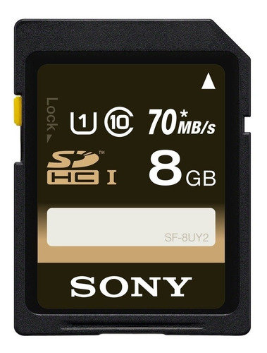 Cartão De Memoria 8gb Sdhc Sony Classe 10 - 70mb