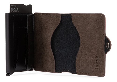 Billetera Smart Austin Woods Black Bubba