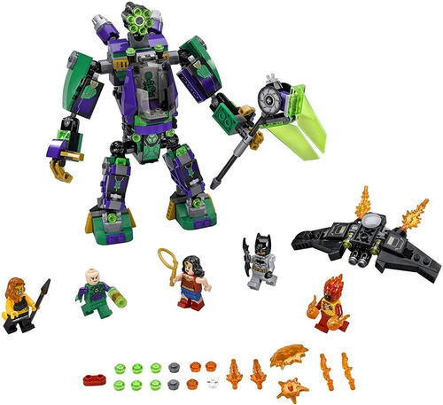 Lego 76097 Lex Luthor Mech Takedown 406 Piezas