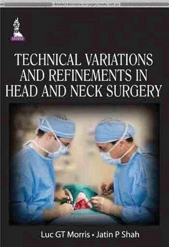 Libro Technical Variations And Refinements In Head And Neck