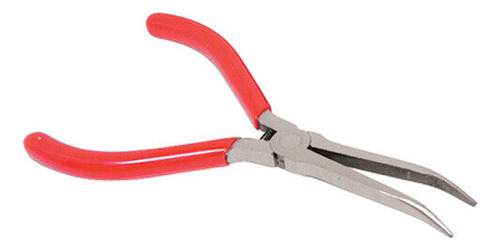 K Tool 51206 Needle Nose Pliers, 6  Long, Bent Nose, Wit Vvm