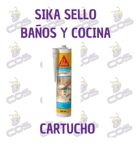 Sika Sello Baños Y Cocina Cartucho 