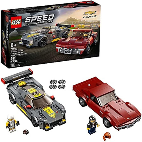 Lego Speed Rrchampions Chevrolet Corvette C8.r Race Car