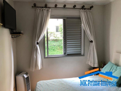 Imagem 9 de 15 de Apartamento De 62m², 3 Dormitórios, 1 Banheiro E 1 Vaga De Garagem. - 1812
