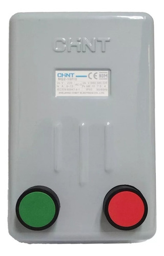 Arrancador Trifasico 1/2 Hp 440 Vca Rango 0.63-1 A Chint