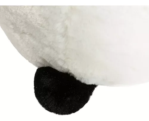 iBonny Oso de peluche de panda gigante clásico blanco y negro, suave, de 32  pulgadas
