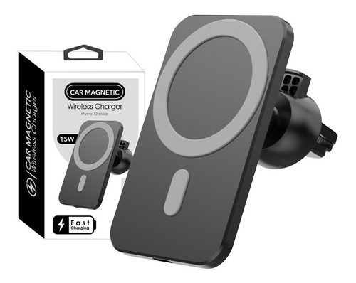 Imagen 4 de 5 de Cargador Magsafe Y Soporte Para Carro Compatible Con iPhone