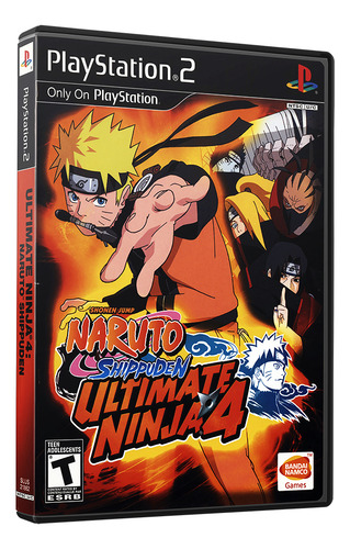 Jogo Naruto: Ultimate Ninja 4 - Ps2 Midia Fisica