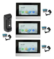 Comprar Video Portero Ip Antivandalico Hikvision Con 3 Monitores