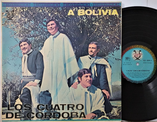 Los Cuatro De Cordoba - A Bolivia - Lp Año 1971 - Folklore