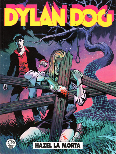 Dylan Dog N° 447 - Hazel La Morta - 100 Páginas Em Italiano - Formato 16 X 21 - Capa Mole - 2023 - Bonellihq Cx354 Fev24