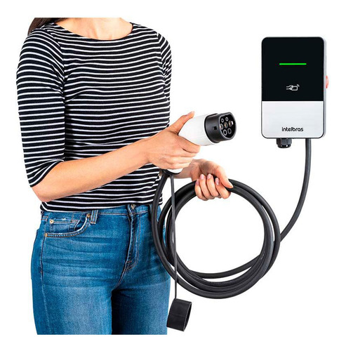 Estacion De Carga Intelbras Wallbox Home 7,4 Kw