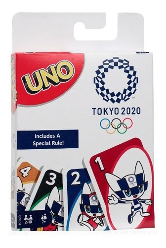 Uno Olimpiadas Tokyo 2020 Juego De Cartas