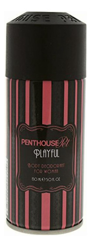 Penthouse Playful Body Deodorant Spray For Women, 5 Oz