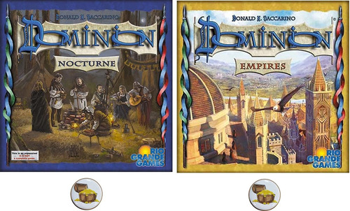 Paquetes De Juegos Dominion (nocturne E Empires)