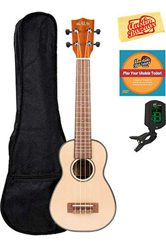 Kala Ka-sslng Paquete De Ukelele Soprano De Cuello Largo De 