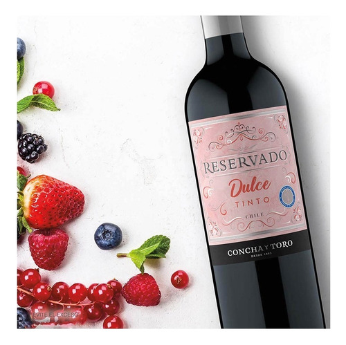 Vino Reservado Dulce Tinto Concha Y Toro 750 Ml