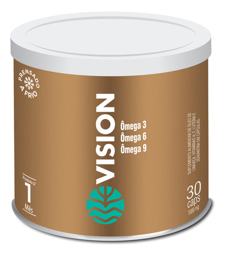 Vision Ômega 3 523mg Com Luteína E Zeaxantina + Vitamina A E
