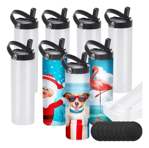 comprar Tazas Para Sublimar Vaso Termo Sublimación 20oz 8pzs