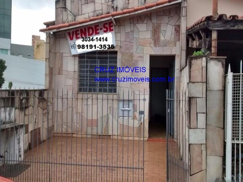 Imagem 1 de 30 de Casa Antiga A Venda, No Centro De Sorocaba, 200 Metros Do Terminal Rodoviario, Avenida Movimentada - Ca0492 - 3541995