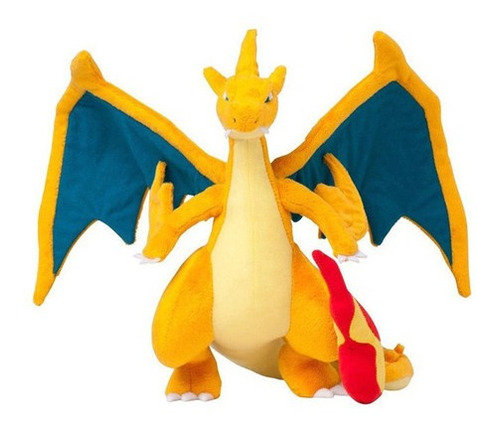 Peluche Pokemon Mega Charizard Y Para Niños 25 Cm