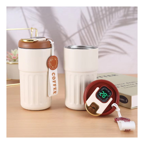 Botella Termo De Acero Inoxidable De 450 Ml Con Tapa Deporti