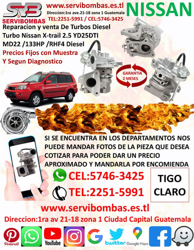 Turbos Nissan Terrano 3.0 Zd30 Patrol , Mistral Zd30 3.0