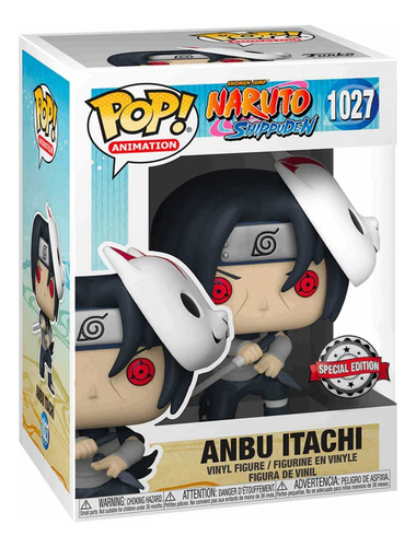 Pop Vinyl Funko Naruto Anbu Itachi Exclusivo De Ee. Uu.