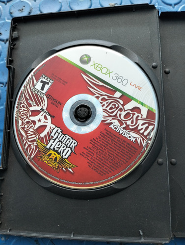 Juego Xbox 360 Guitar Hero Aerosmith 