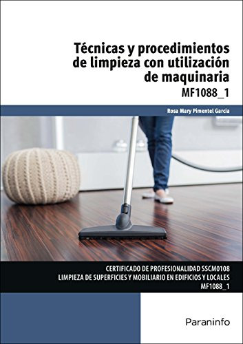 Libro Técnicas Y Procedimientos De Limpieza Con Utilización