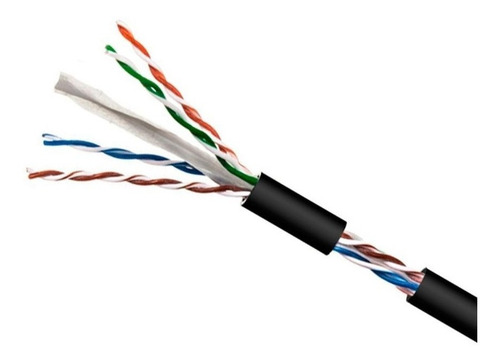Bobina Cable Utp Cat 6 305 Metros Red Exterior Camara Cctv