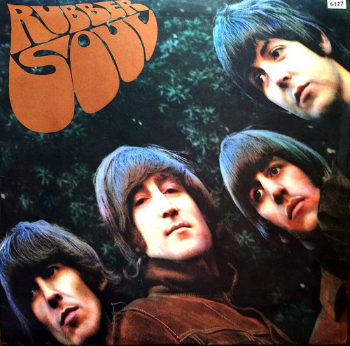 Beatles Lp Rubber Soul (nº 6127 - Etiqueta Roja)  