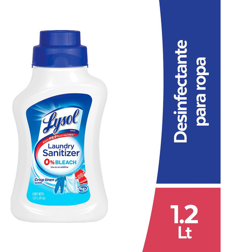 Lysol Desinfectante De Ropa Sanitizante 1.2 lts
