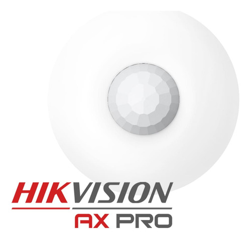 Ax Pro Sensor Movimiento Pir Inalambrico Hikvision 12m 360°