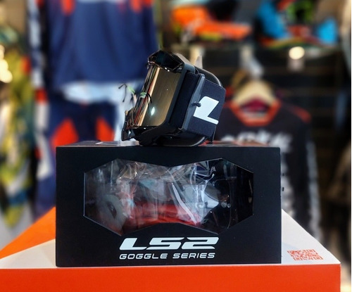 Imagen 4 de 6 de Antiparras Motocross Ls2 Aura Pro Incluye Tear Off Y Pinlock