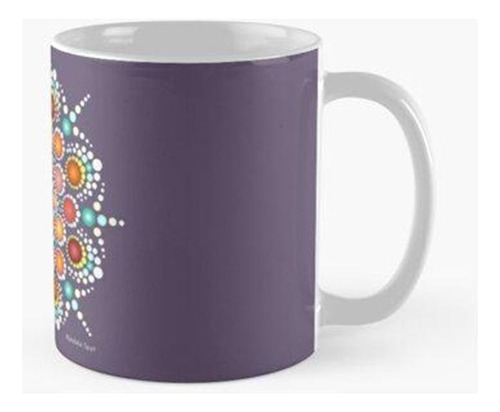 Taza Mandala Colorido Inspirado En El Chakra Sacro - Svadhis