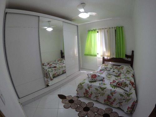 Imagem 14 de 25 de Apartamento Mobiliado Prédio Frente Ao Mar, 3 Dormitorios -guilhermina Na Praia Grande. - Ap2633