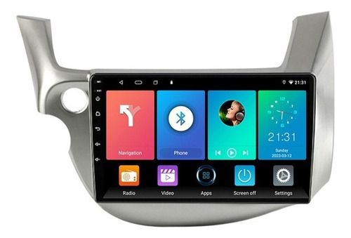 Estéreo Honda Fit 2009-2014 Android Bluetooth Carplay 2+32g